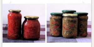 Conserva trossejada i escalivada albergínia i pimentó